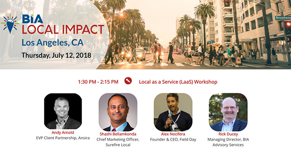 Shashi Bellamkonda - Surefire's Chief Marketing Officer - Joins Panel at LOCAL IMPACT Los Angeles to Share the Latest Local Marketing Tips