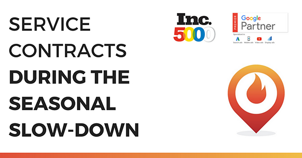 Service contracts during the seasonal slow-down Service contracts during the seasonal slow-down