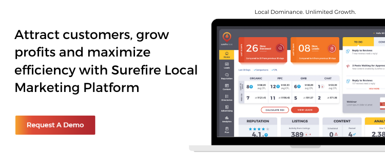 Get a Demo of the Surefire Local Marketing Platform