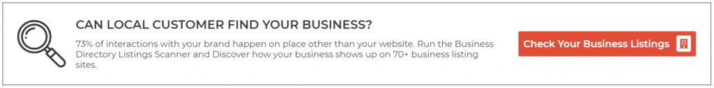 Can Local Customers Find Your Business - Check Your Listings