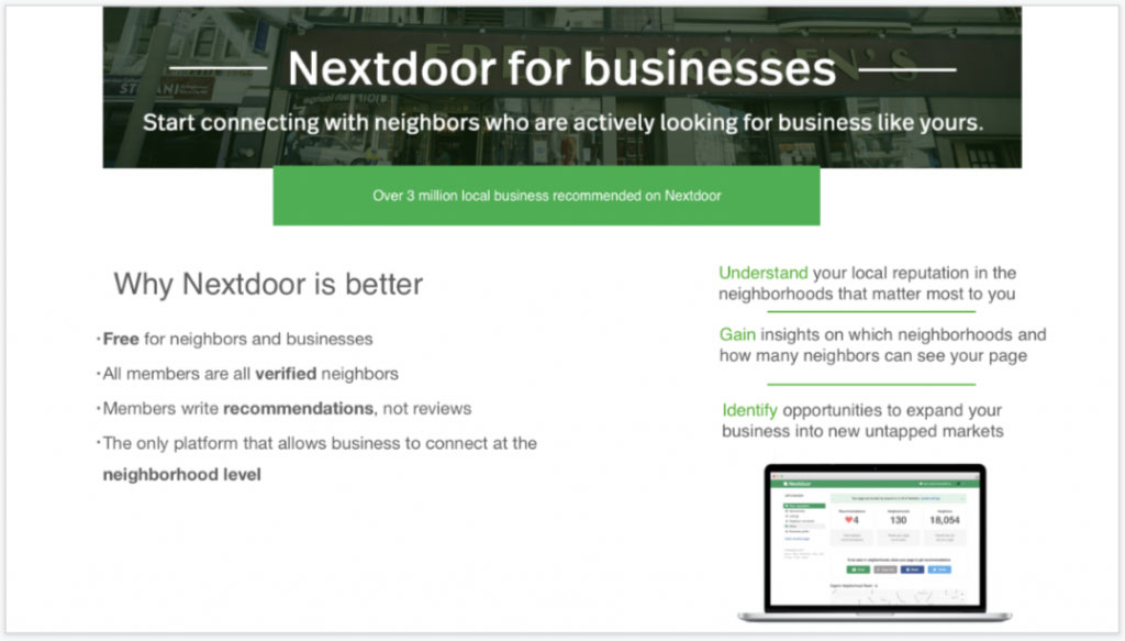 Nextdoor for Local Businesses