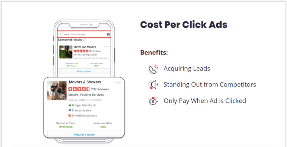 Yelp Marketing Strategy - Benefits of Cost Per Click Ads