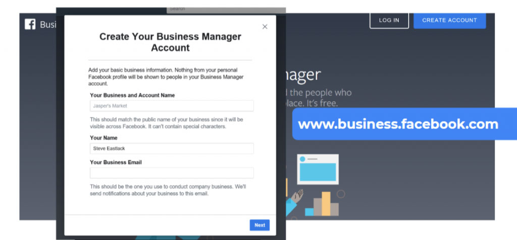 Create Your Facebook Business Manager Account