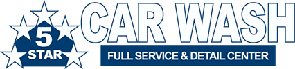 5 star car wash logo