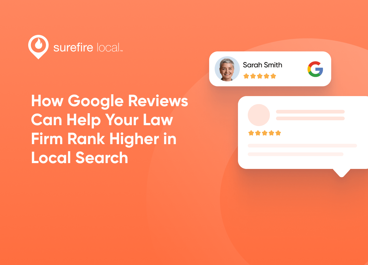 How Google Reviews Can Help Your Law Firm Rank Higher in Local Search How Google Reviews Can Help Your Law Firm Rank Higher in Local Search