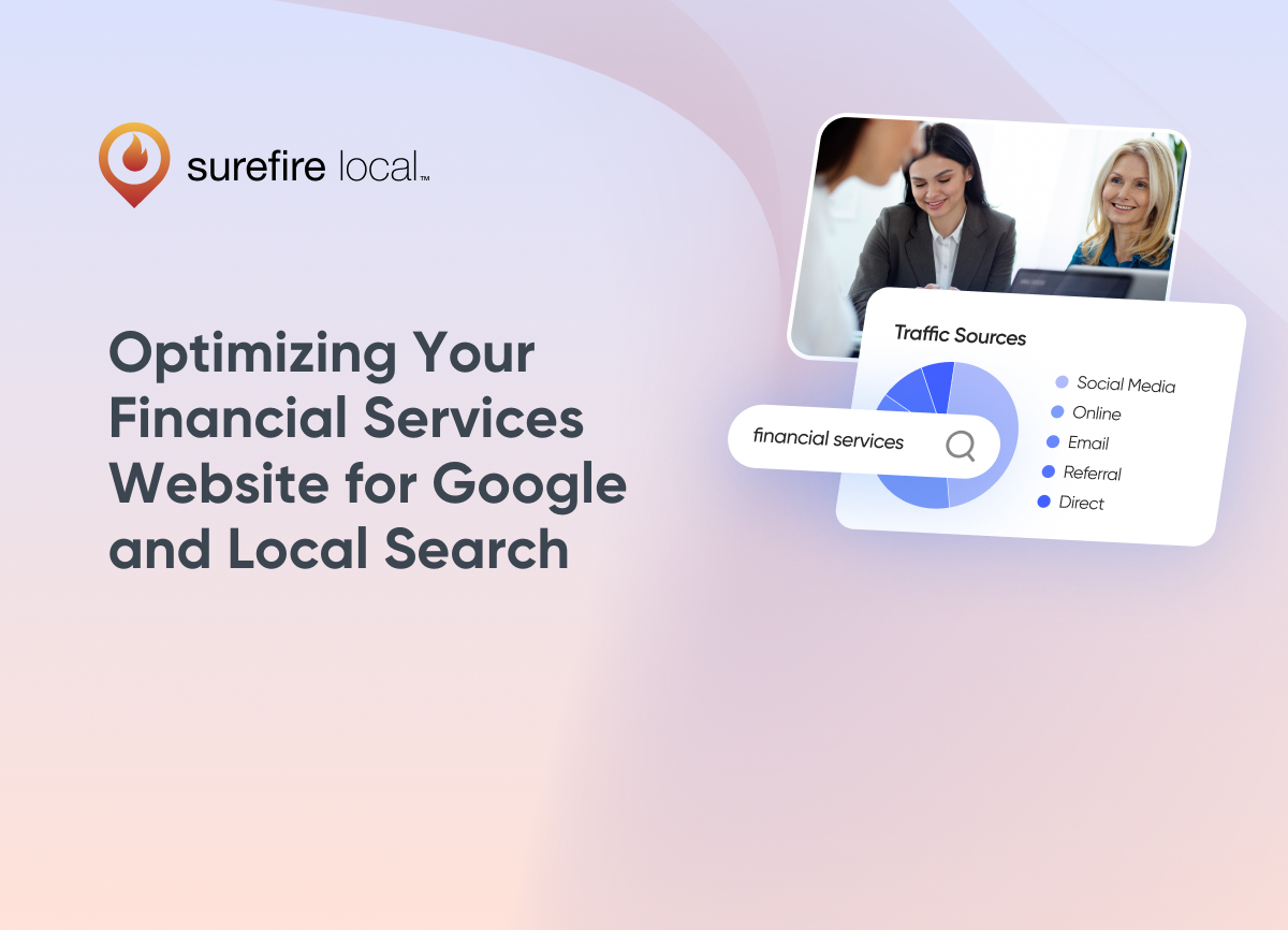 Financial Optimizing Your Financial Services Website for Google and Local Search Financial Optimizing Your Financial Services Website for Google and Local Search