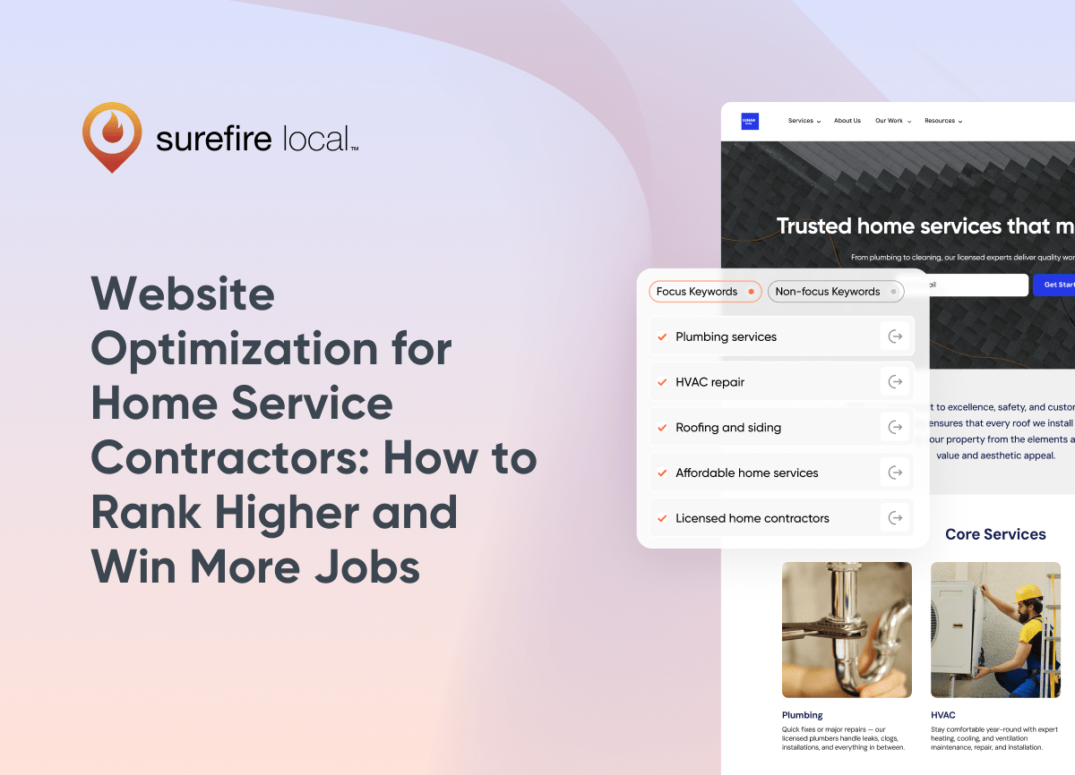Home Services Website Optimization for Home Service Contractors How to Rank Higher and Win More Jobs Home Services Website Optimization for Home Service Contractors How to Rank Higher and Win More Jobs